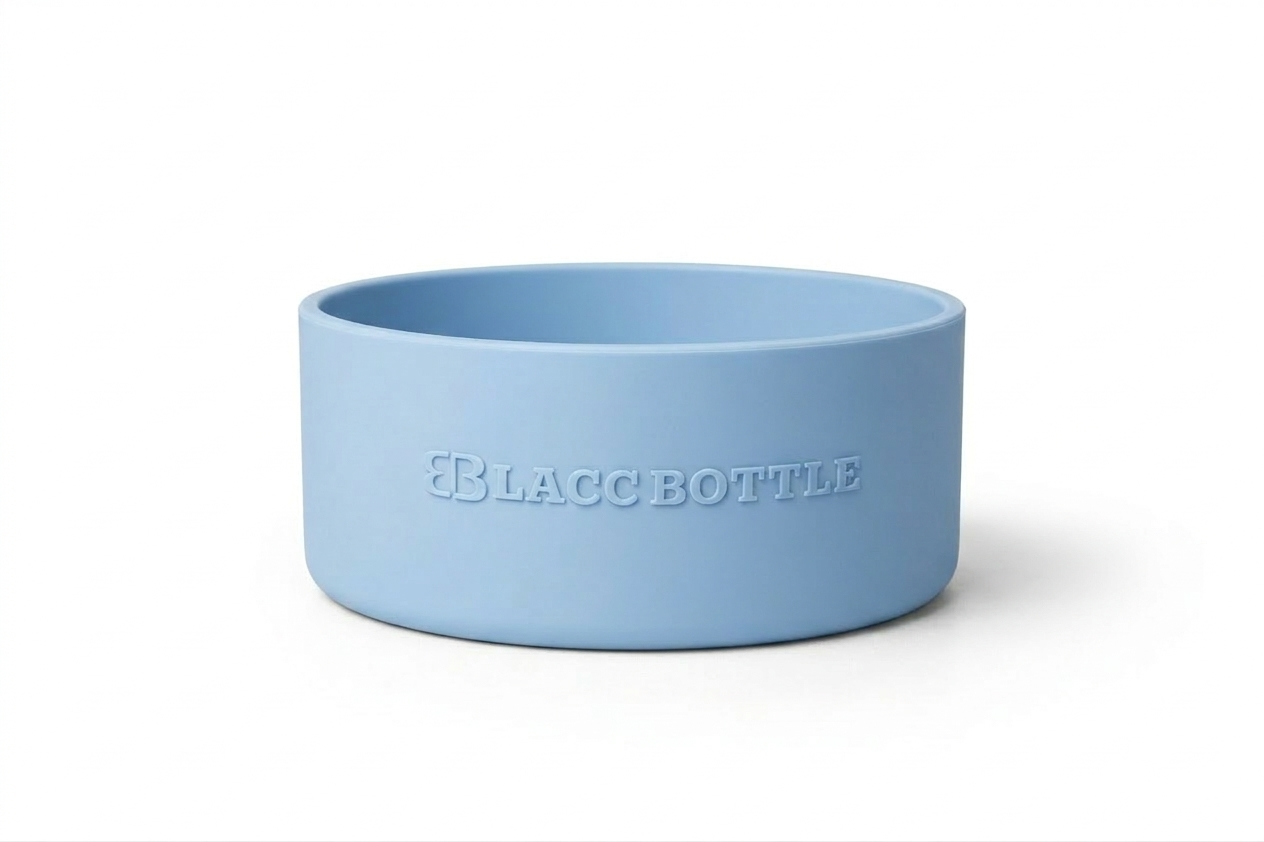 BLACC Bottle | Protective Silicone Boot Fit 12-25oz for Water Bottles, BPA Free Anti-Slip Bottom Sleeve Cover