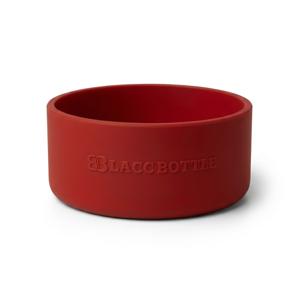 BLACC Bottle | Protective Silicone Boot Fit 12-25oz for Water Bottles, BPA Free Anti-Slip Bottom Sleeve Cover