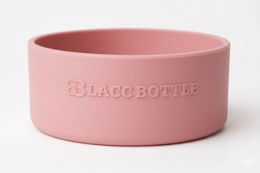 BLACC Bottle | Protective Silicone Boot Fit 12-25oz for Water Bottles, BPA Free Anti-Slip Bottom Sleeve Cover