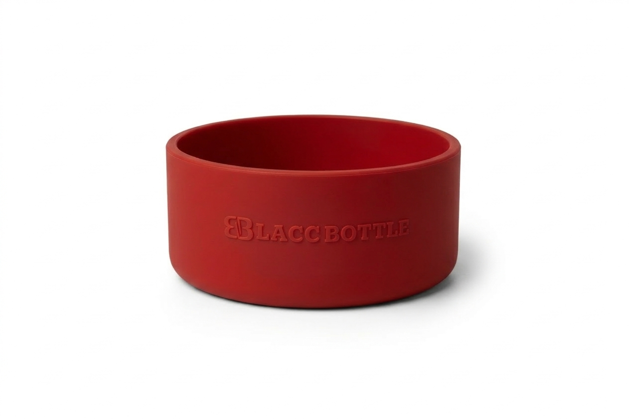 BLACC Bottle | Protective Silicone Boot Fit 12-25oz for Water Bottles, BPA Free Anti-Slip Bottom Sleeve Cover