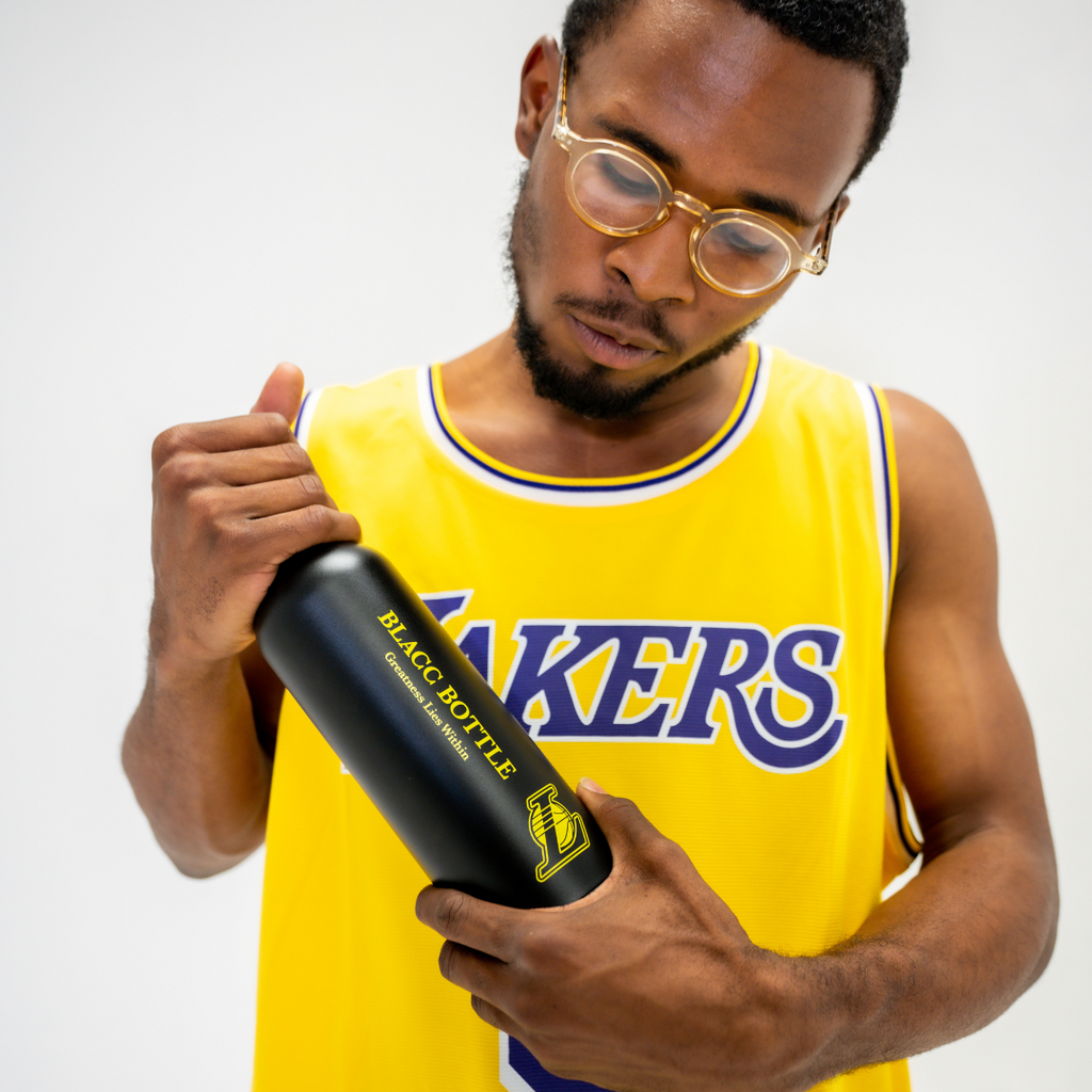 LOS ANGELES LAKERS 25 OZ WATER BOTTLE