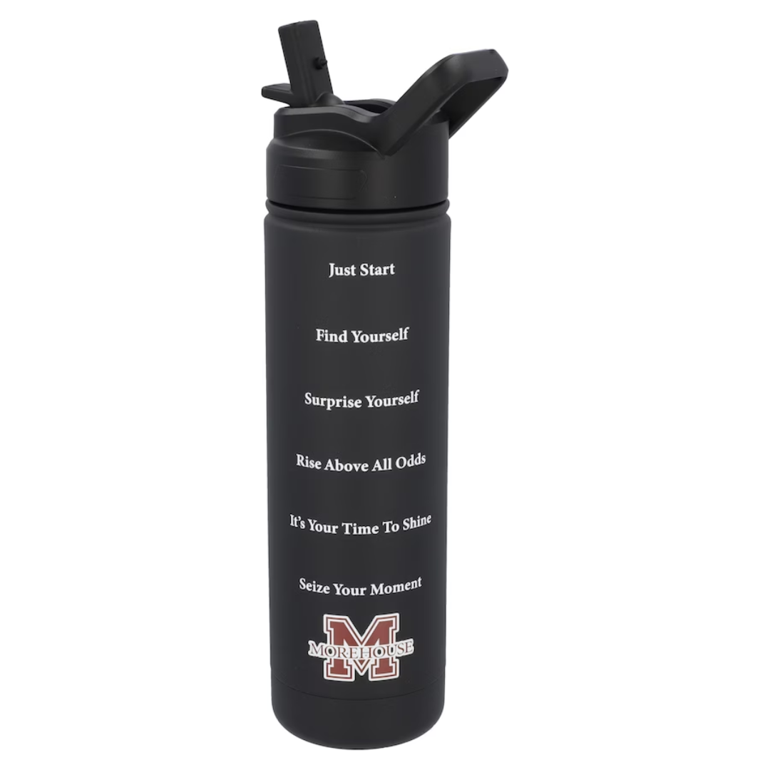 Morehouse Maroon Tigers 25oz BLACC Bottle