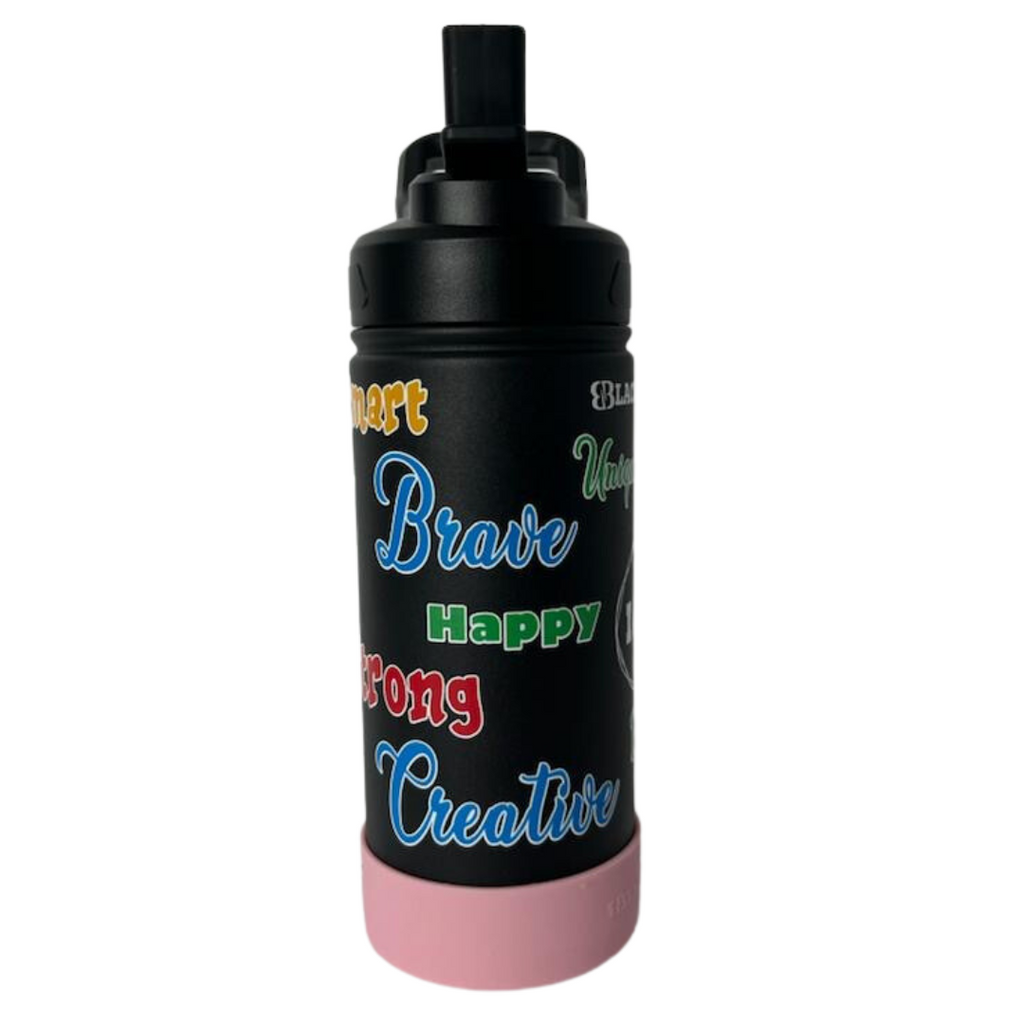 16 oz Kids Wide Mouth w/ Straw Lid | I AM Bottle